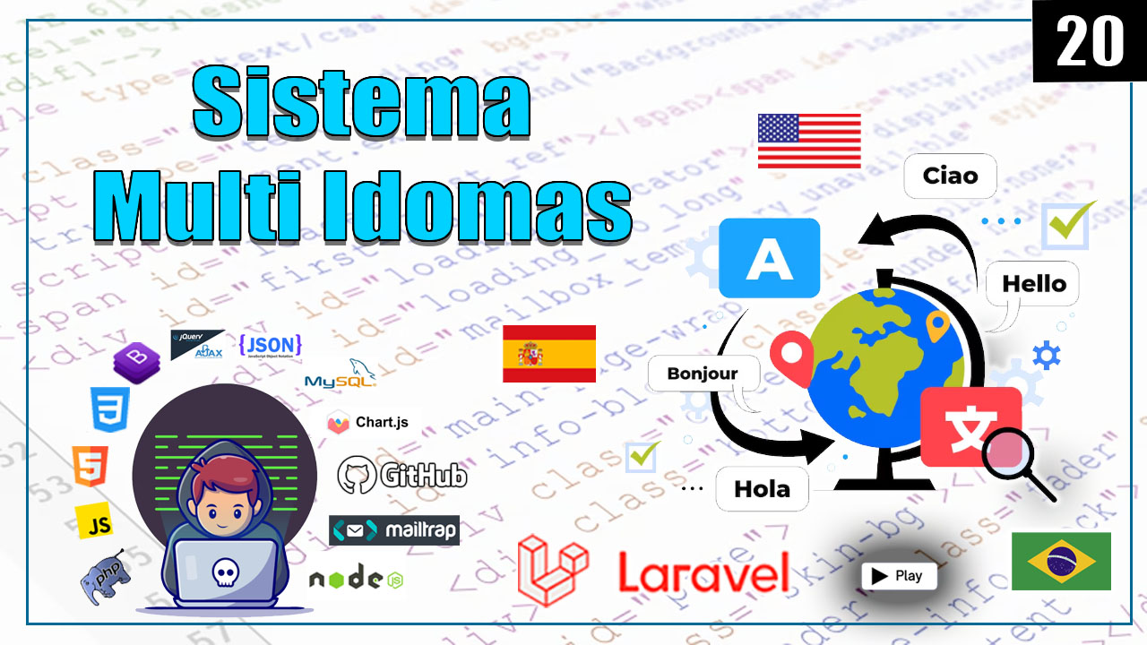🎁 Descarga el Código Fuente del Sistema Multiidioma en Laravel 13 y AdminLTE